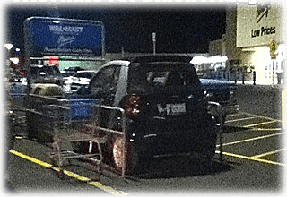 Parkering under Black Friday